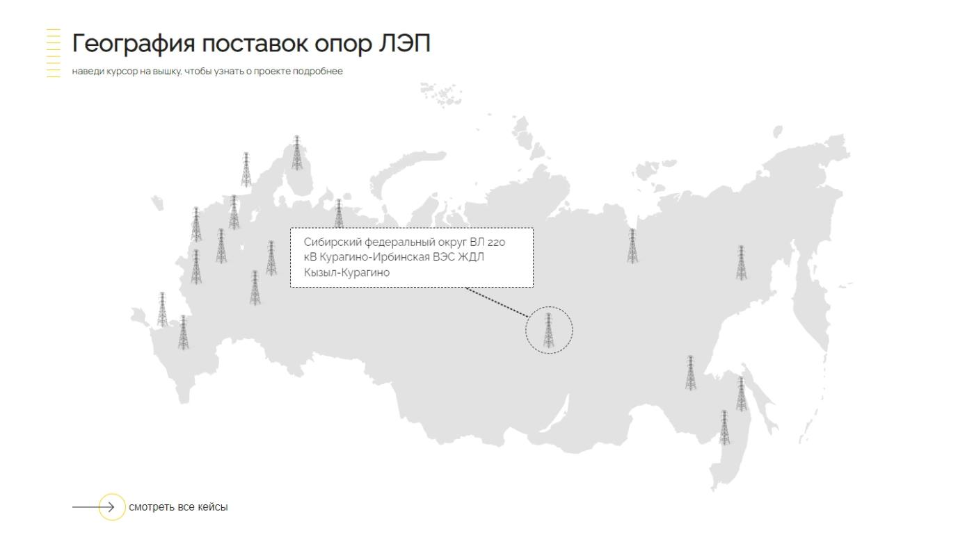 Опоры ЛЭП - экран 4