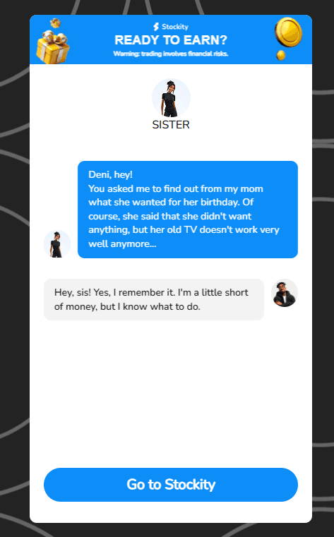Stockity Trading Game - экран 3